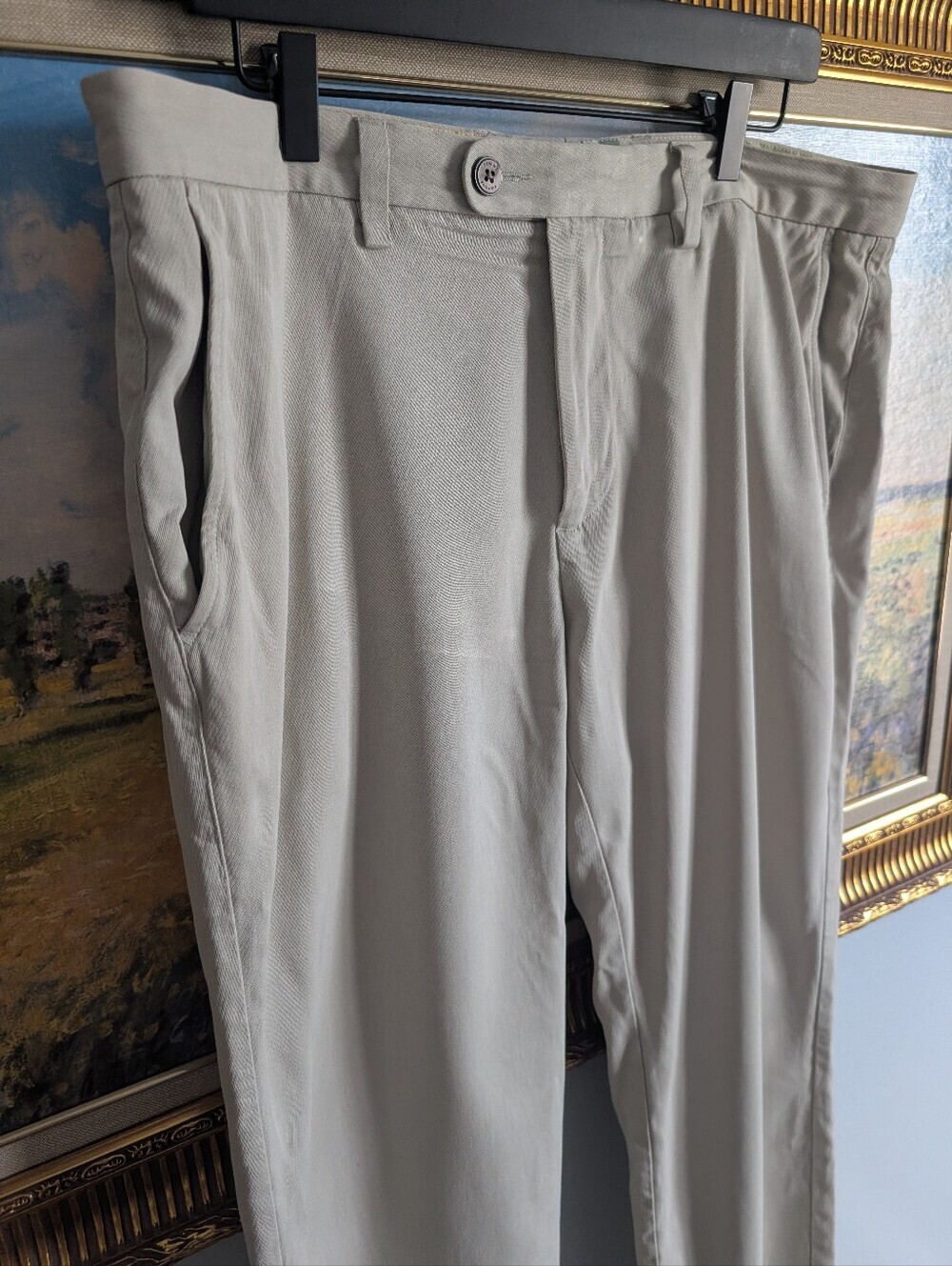 Tommy Bahama Silk Khaki Pants 36